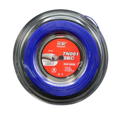 1.30mm Pakkett ta 'Rukkell ta' String tat-Tennis tan-Nylon ta 'Qawwa Għolja